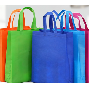 环保立体袋服装广告购物袋