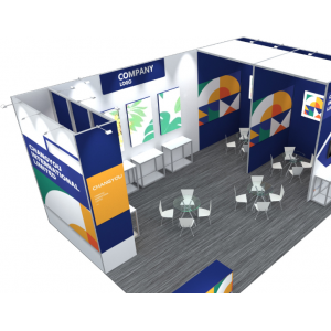 展览展示神器62布框模块化设计